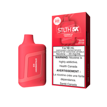 Stlth 5k Glace à la fraise 20 mg/ml jetable (provincial) 