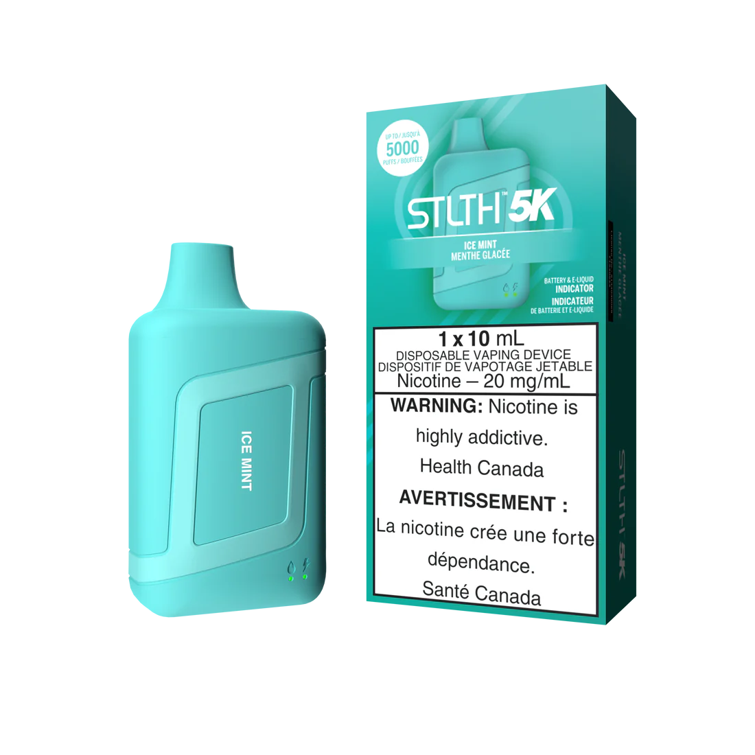 Stlth 5k Ice mint 20mg/ml disposable