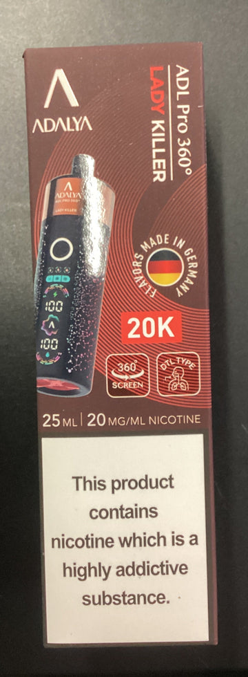 Adalya lady killer 20k 20mg/25ml