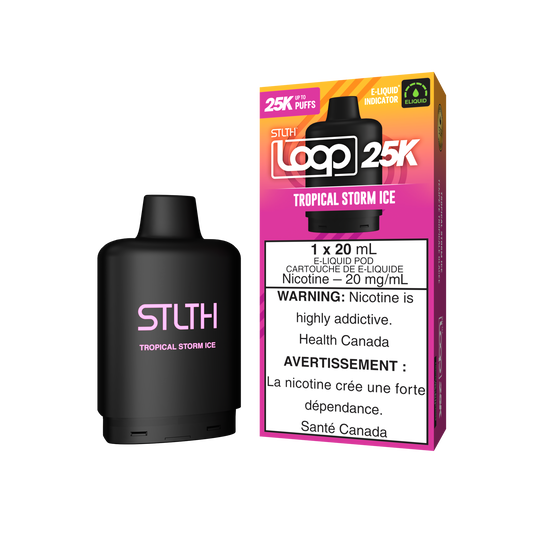 Stlth loop pod 25k Tropical Storm Ice 20mg/ml (Provincial)