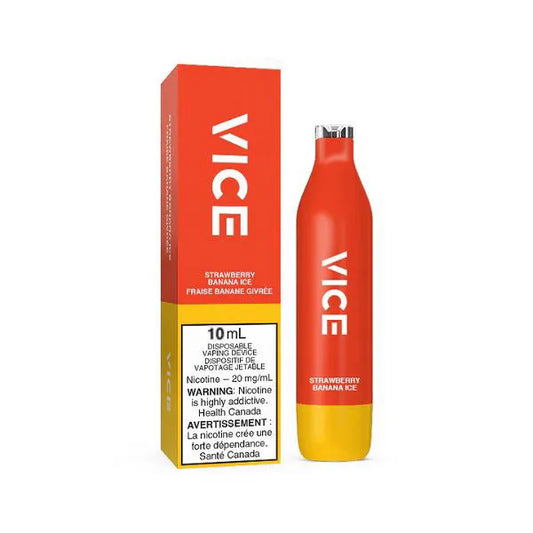 Vice 5500 Glace à la fraise et à la banane 20 mg/ml jetable