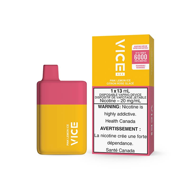 Vice Box 6000 Pink Lemon Ice 20mg/ml disposable