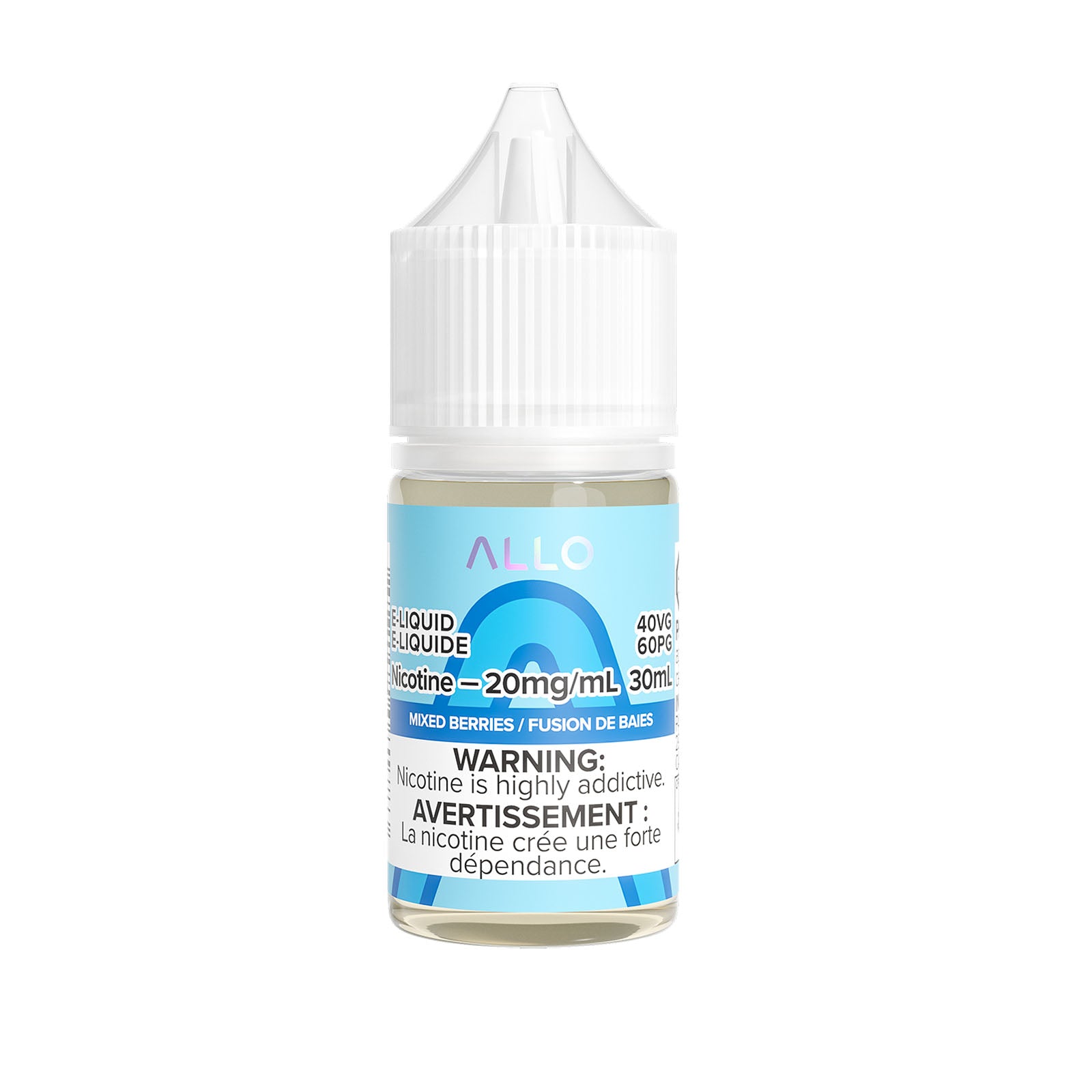 Allo E liquid Mixed Berries 20mg/30ml