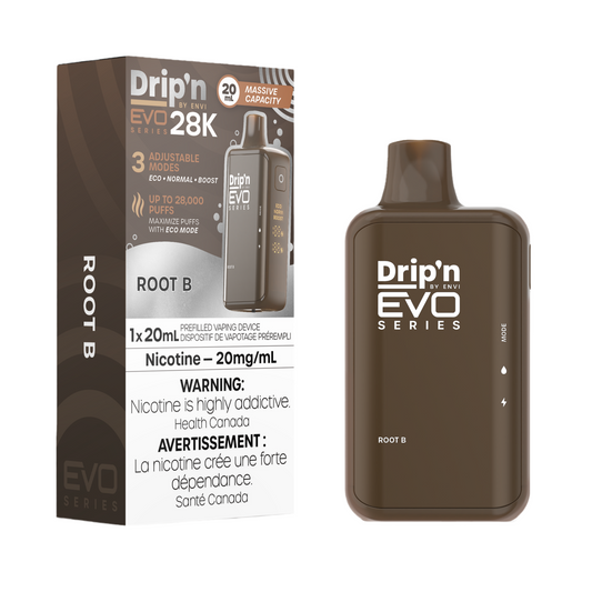 Drip'n EVO 28k – Root B 20 mg/ml jetable 