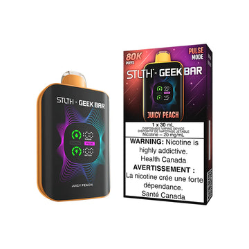 Stlth X Geek Bar 80k Juicy Peach 20mg/30mL disposable (Provincial)