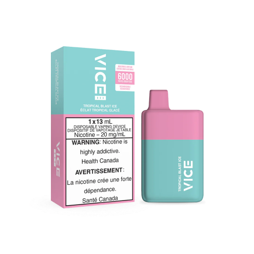 Vice Box 6000 Tropical Blast Ice 20 mg/ml jetable