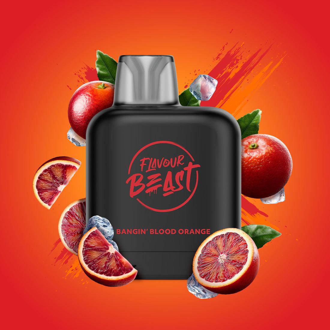 Flavour beast bangin blood orange iced 7k level x pod 20mg