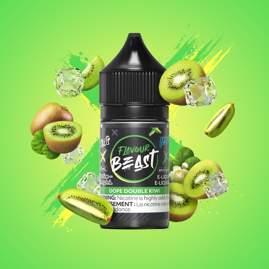 Saveur bête E liquide Dope double kiwi glacé 20mg/30ml