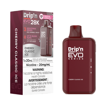 Drip’n EVO 28k – Cherry Classic 20mg/ml disposable