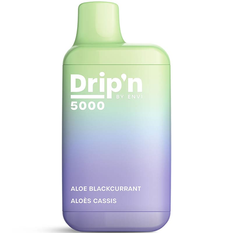 Drip'n 5000 Aloe cassis 20mg/ml jetable