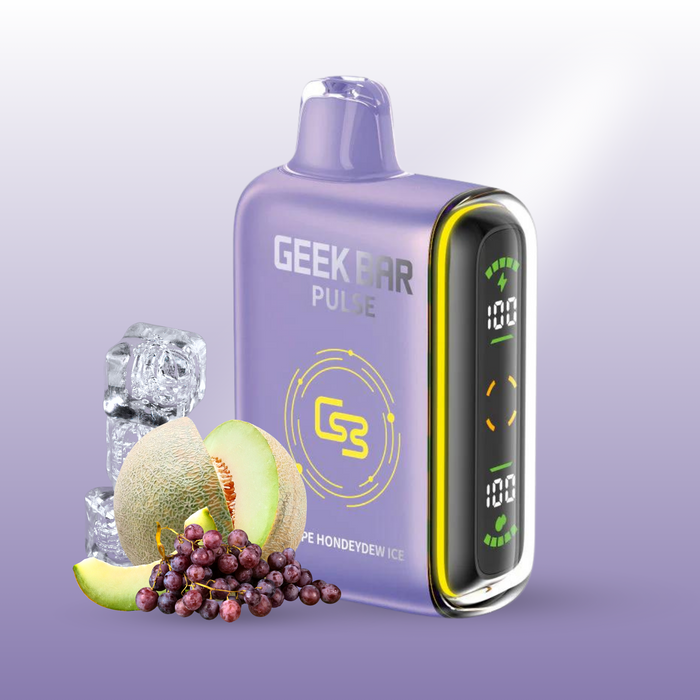 Geek bar pulse 9000 Raisin miellat glace 20mg/ml jetable (Provincial)