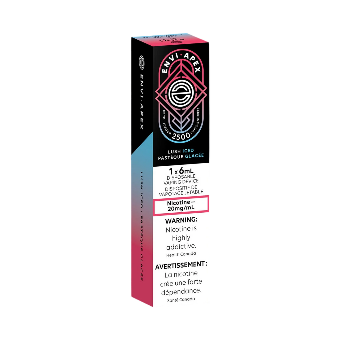 Envi apex lush glacé jetable 20 mg/ml