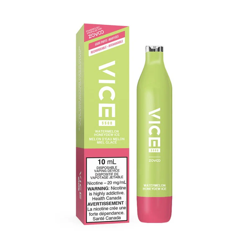 Vice 5500 Glace au melon d'eau pastèque 20 mg/ml jetable