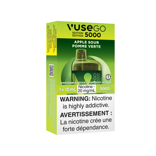 Vuse go 5000 Apple sour 20mg/ml disposable