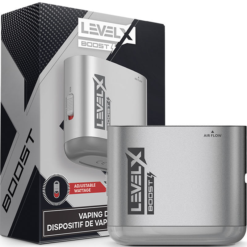 Batterie boost niveau x gris métallisé