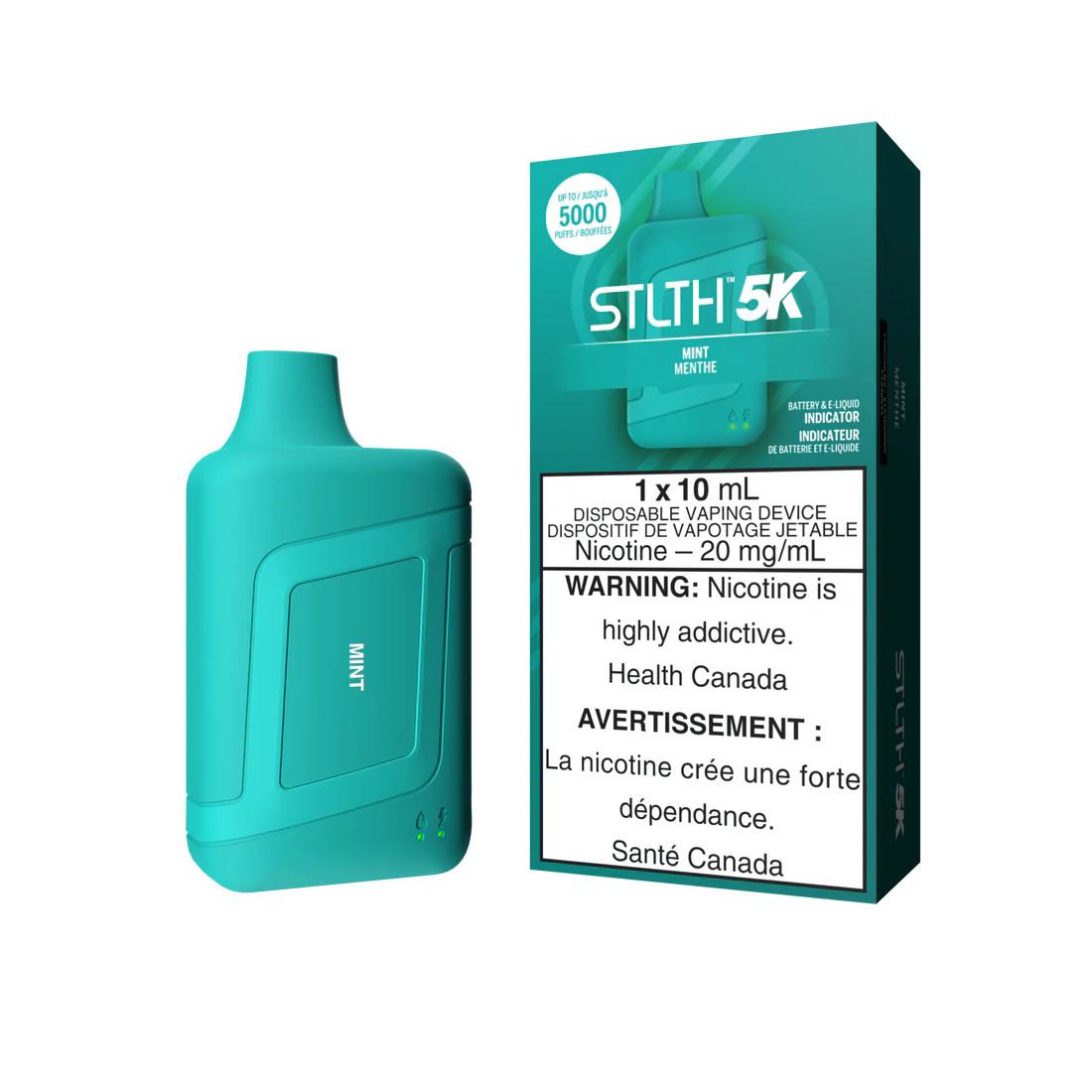 Stlth 5k Mint 20mg/ml disposable