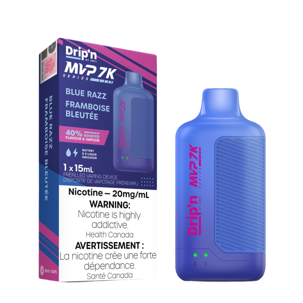 Drip’n MVP 7000 Blue Razz 20mg/ml disposable