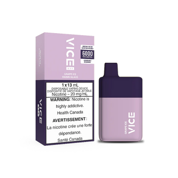 Vice Box 6000 Grape Ice 20mg/ml jetable