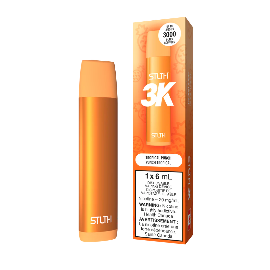 Stlth 3k Tropical Punch 20mg/ml disposable