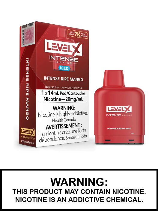 Intense series Ripe mango level x pod 20mg