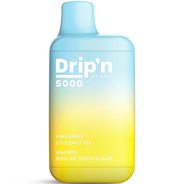 Glace à l'ananas et à la noix de coco Drip'n 5000 20 mg/ml jetable