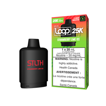 Gousse Stlth Loop 25k Glace Fraise Citron Vert 20 mg/ml (Provincial)