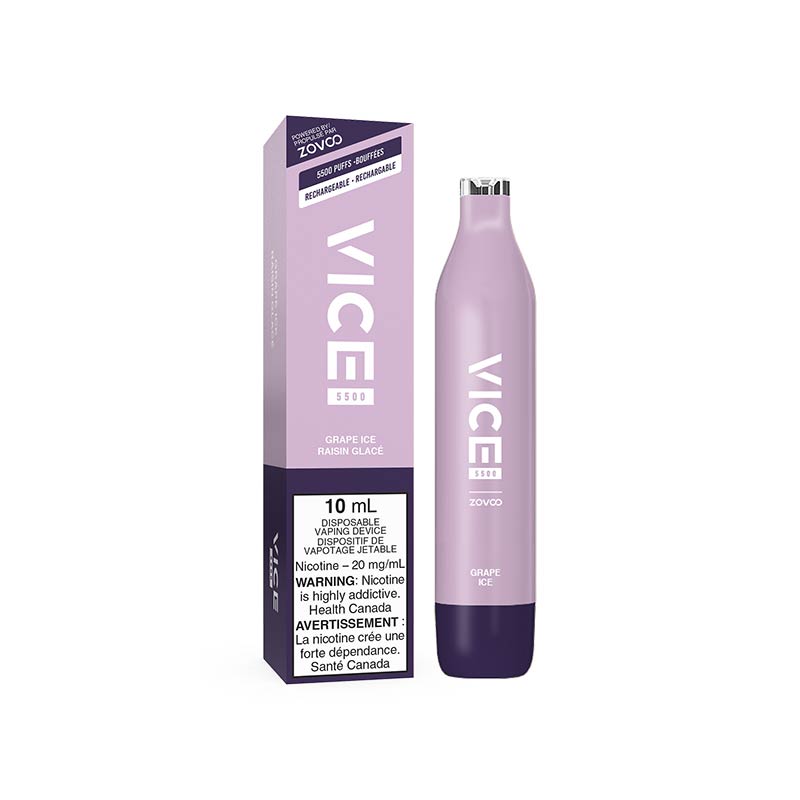 Vice 5500 Grape Ice 20 mg/ml jetable