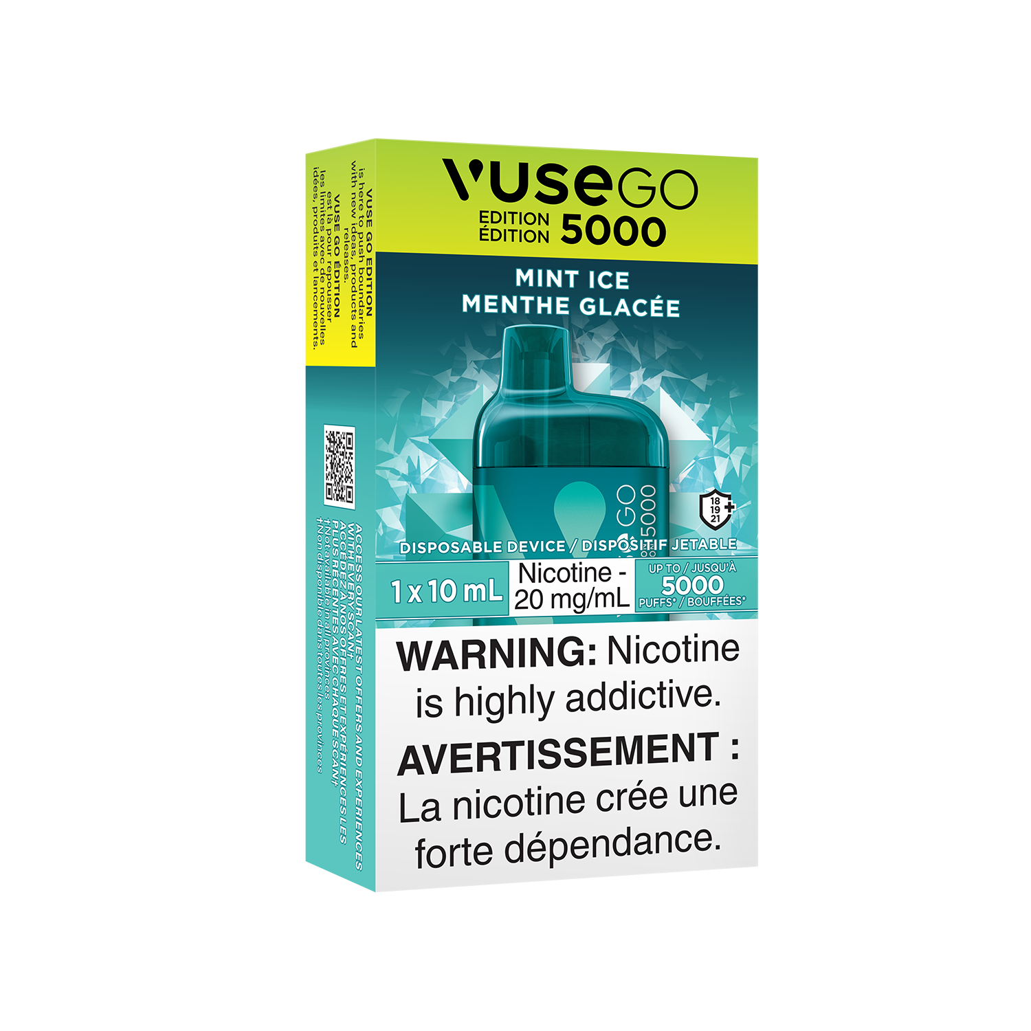 Vuse go 5000 Mint ice 20mg/ml disposable