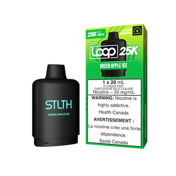 Stlth Loop pod 25k Green Apple Ice 20mg/ml (Provincial)