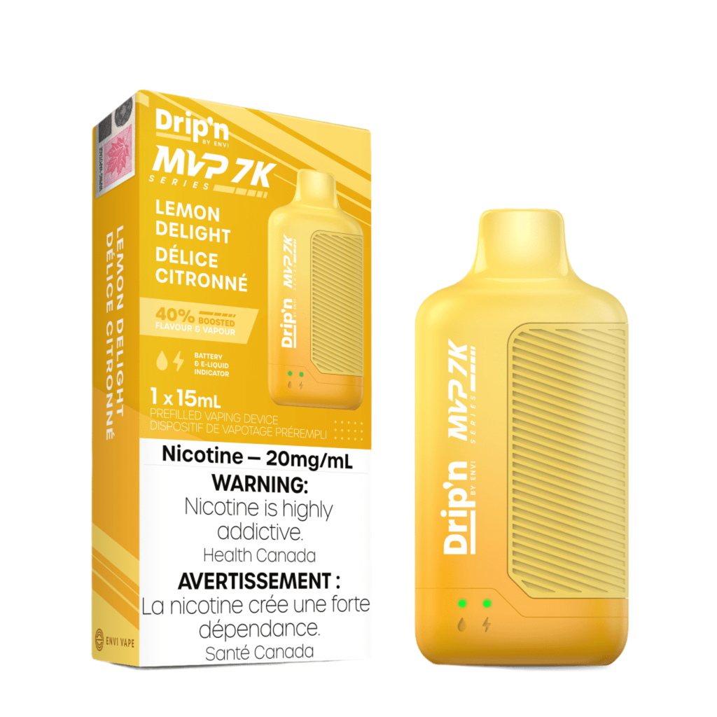 Drip'n MVP 7000 Délice au citron 20 mg/ml jetable