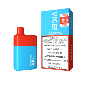 Vice Box 6000 Blue Cherry Ice 20 mg/ml jetable