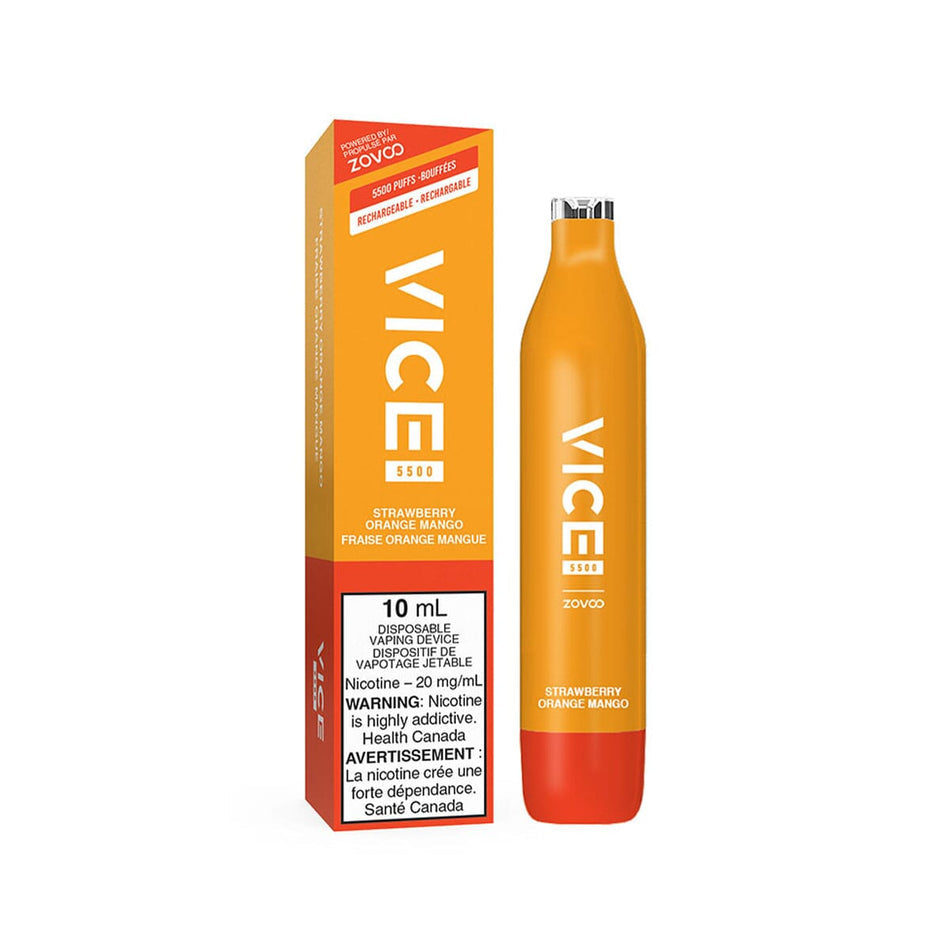 Vice 5500 Fraise Orange Mangue 20mg/ml jetable