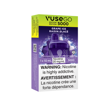 Vuse go 5000 Grape ice 20mg/ml disposable