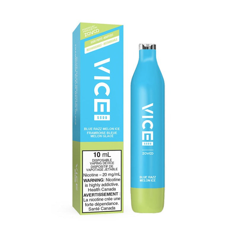 Vice 5500 Blue Razz Melon Ice 20 mg/ml jetable