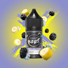 Flavour Beast E-liquid Blazin Banana Blackberry Iced 20mg/30ml (Provincial)