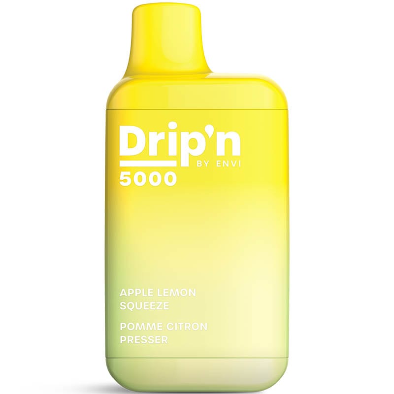 Drip'n 5000 Pomme Citron Pressé 20mg/ml Jetable