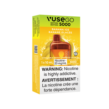 Vuse go 5000 Banana Ice 20mg/ml disposable