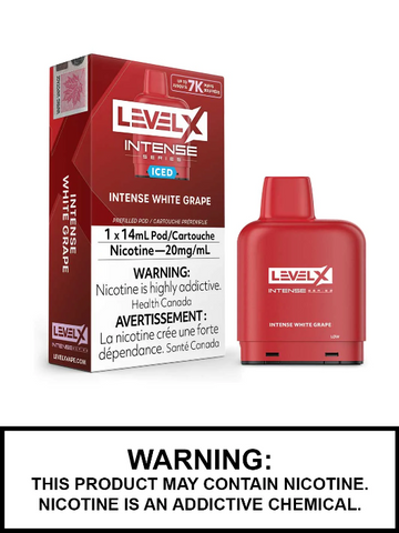 Intense series White grape level x pod 20mg