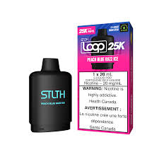 Gousse de Stlth Loop 25k Pêche Bleu Razz Ice 20mg/ml (Provincial)