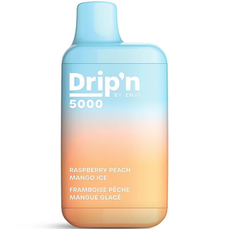 Drip’n 5000 Raspberry Peach Mango Ice 20mg/ml disposable