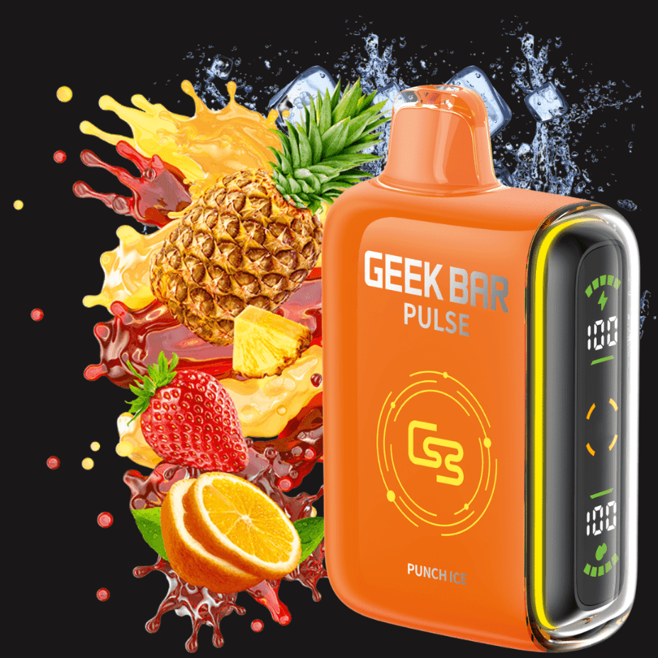 Barre Geek Pulse Punch Ice 20 mg/ml jetable