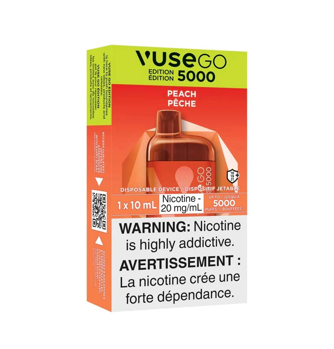 Vuse go 5000 Peach 20 mg/ml jetable