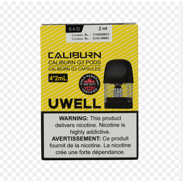 Caliburn G3 0.4ohm pods
