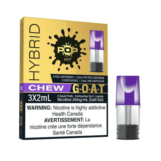 Pop hit hybrid goat chew pods