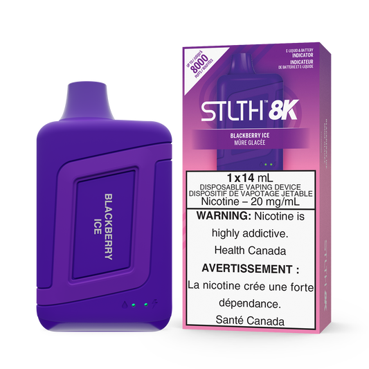 Stlth 8K Blackberry Ice 20mg/ml disposable