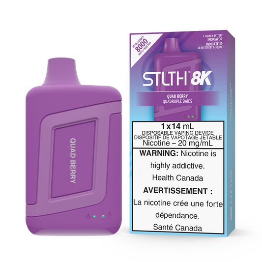 Stlth 8k Quad berry 20mg/ml disposable