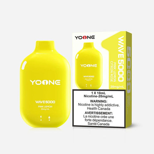 Yoone wave 5000 Pink lemon 20mg/ml disposable