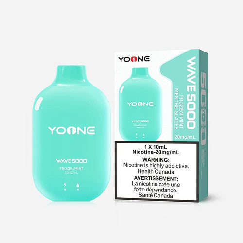 Yoone Wave 5000 Menthe glacée 20 mg/ml jetable