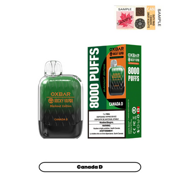 Oxbar G-8000 Canada D 20 mg/ml jetable