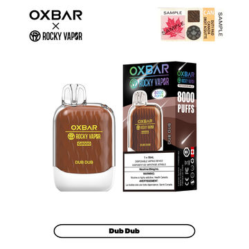 Oxbar G-8000 Dub Dub 20 mg/ml jetable